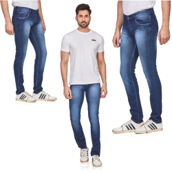 Denim Vistara Men's Casual and Blue Classic Jeans