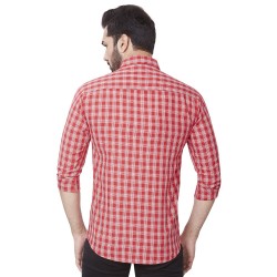 Kaprido Men's Cotton checks Shirt