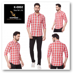 Kaprido Soft Smart Checks Shirt for men's