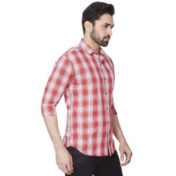 Kaprido Soft Smart Checks Shirt for men's