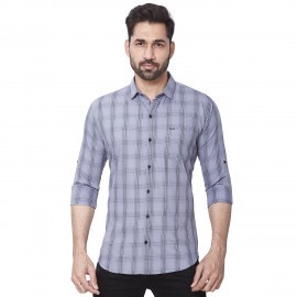 Kaprido Men's Soft Smart Checks Shirt