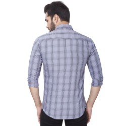 Kaprido Men's Soft Smart Checks Shirt