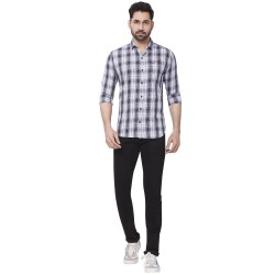 Kaprido Men Soft Smart Checks Shirt