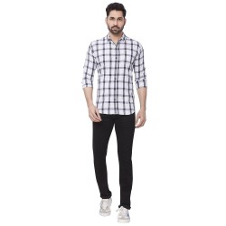 Kaprido Soft Smart Checks Men Shirt