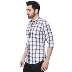 Kaprido Soft Smart Checks Men Shirt