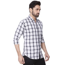 Kaprido Soft Smart Checks Men Shirt