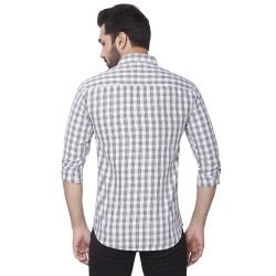 Kaprido Soft Smart Checks Mens Shirt