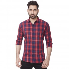 Cotton Checks Men Kaprido Shirt 