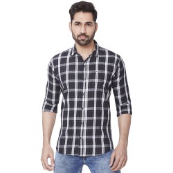 Checks Kaprido Men Cotton Shirt 