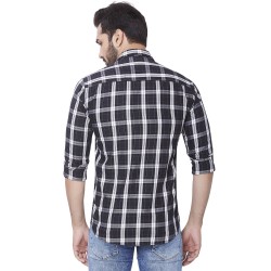 Checks Kaprido Men Cotton Shirt 