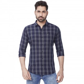 Men Kaprido Cotton Checks Shirt 