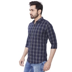 Men Kaprido Cotton Checks Shirt 