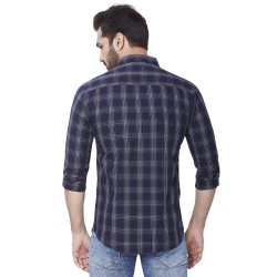 Men Kaprido Cotton Checks Shirt 