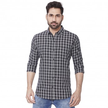 Men's Kaprido Cotton Checks Shirt