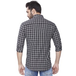 Men's Kaprido Cotton Checks Shirt 