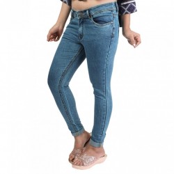 Denim Vistara Women's Slim Fit Blue Colored Jeans