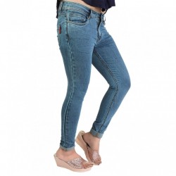 Denim Vistara Women's Slim Fit Blue Colored Jeans