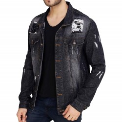 Royal Spider Men's Full Sleeves Denim Jacket RS-0003