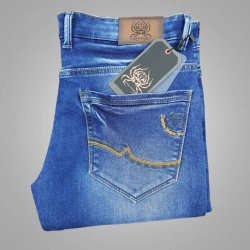 Royal Spider - Regular Fit Blue Jeans For Men's