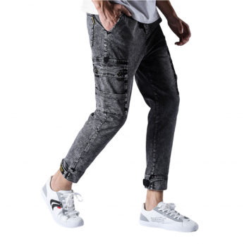 men cargo joggers 6 pocket track pant western wear