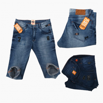 Wholesale 2 Colour Denim Jeans For Men's DV-0777