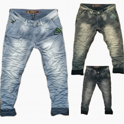 Men's Stretchable Dusty Color Denim Jeans