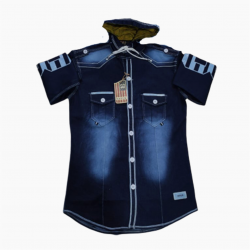 DVG - 3 Colour Funky Denim Shirts For Men's