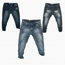 Wholesale - Men's Wrinkle Denim Jeans WJ-1017