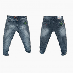 Wholesale - Men's Wrinkle Denim Jeans