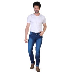 Denim Vistara Men's Blue Slim Fit Jeans