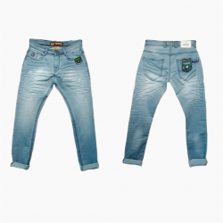 Wholesale - Men's Stylish Wrinkle Denim Jeans