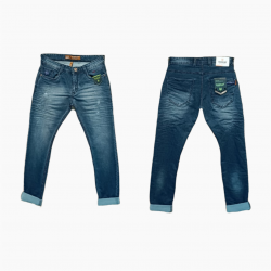 Wholesale - Men's Stylish Wrinkle Denim Jeans