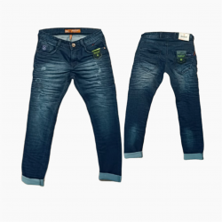 Wholesale - Men's Stylish Wrinkle Denim Jeans