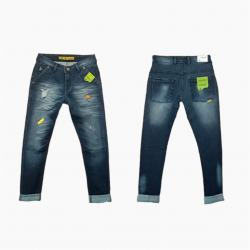 Wholesale - Damage Tone Denim Jeans Mens
