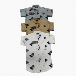 Wholesale - Kaprido Mens Cotton Printed Shirt