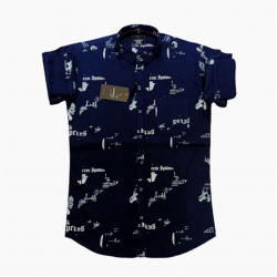 Wholesale - Kaprido Cotton Printed Mens Shirt