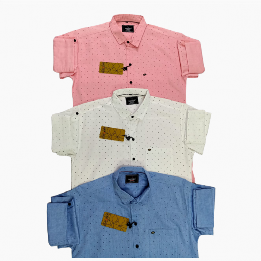 Buy Wholesale Slim Fit Printed Casual men Shirt at Jeanswholesaler.in