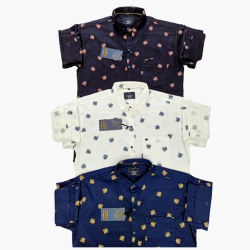 Wholesale Price Kaprido Cotton Printed Mens Shirts