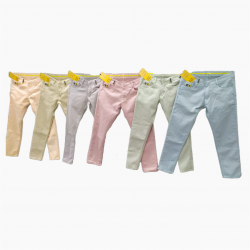 Wholesale Men's Denim Jeans 6 Dusty Colours Set.