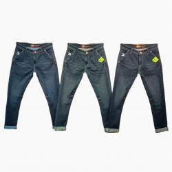 Men's Denim Jeans 3 Colour Set Wholesale Price. 555