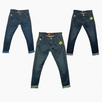 Men's Denim Jeans 3 Colour Set Wholesale Price. 555