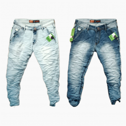 Wholesale - Dusty 2 Colour Regular Fit Stretchable Men Jeans