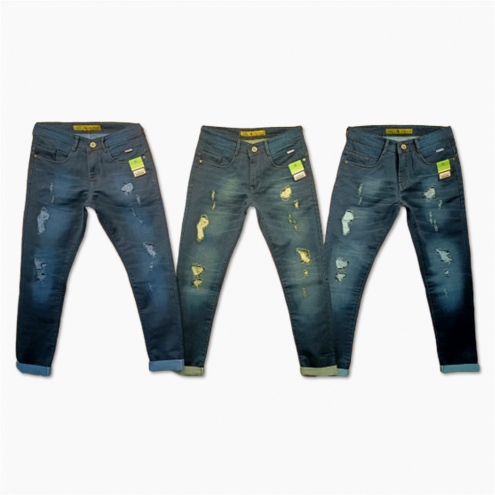 Buy Wholesale Regular Men Jeans damage jeans Skinny, comfort jeans