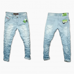 Wholesale - Men's Wrinkle Denim Jeans