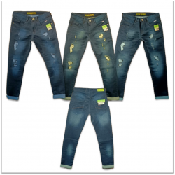 Wholesale - Men's  Denim Ripped Jeans
