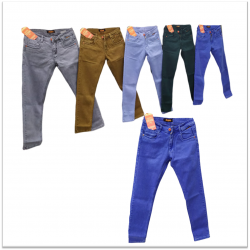 Wholesale - 5 Dusty Colours Men's Jeans GTU-0006