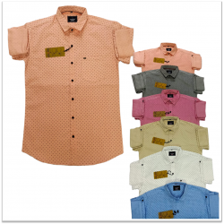 Kaprido Cotton Printed Mens Shirts Wholesale Rs.