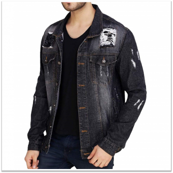 Royal Spider Men's Full Sleeves Denim Jacket RS-0003