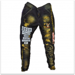 DVG - Men's Printed Funky Jeans