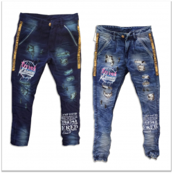 DVG - Men Printed Funky Jeans